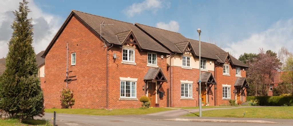 Houses in the suburbs in Horsforth