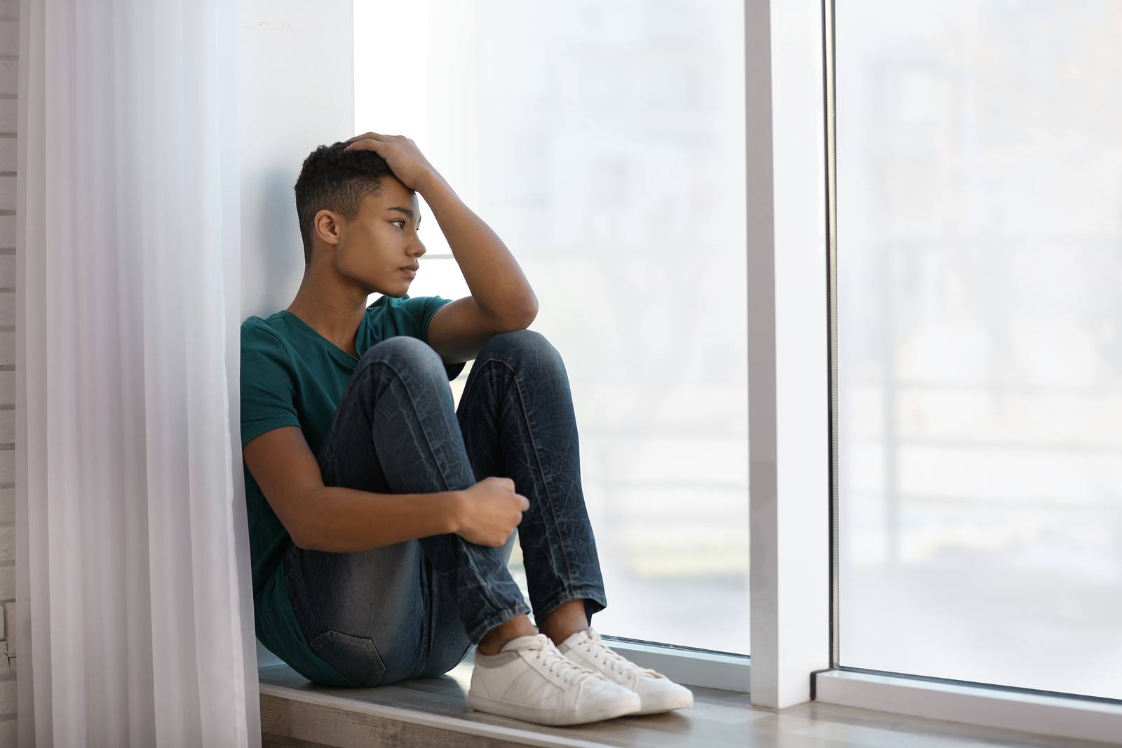 depressed male student could be in a toxic relationship