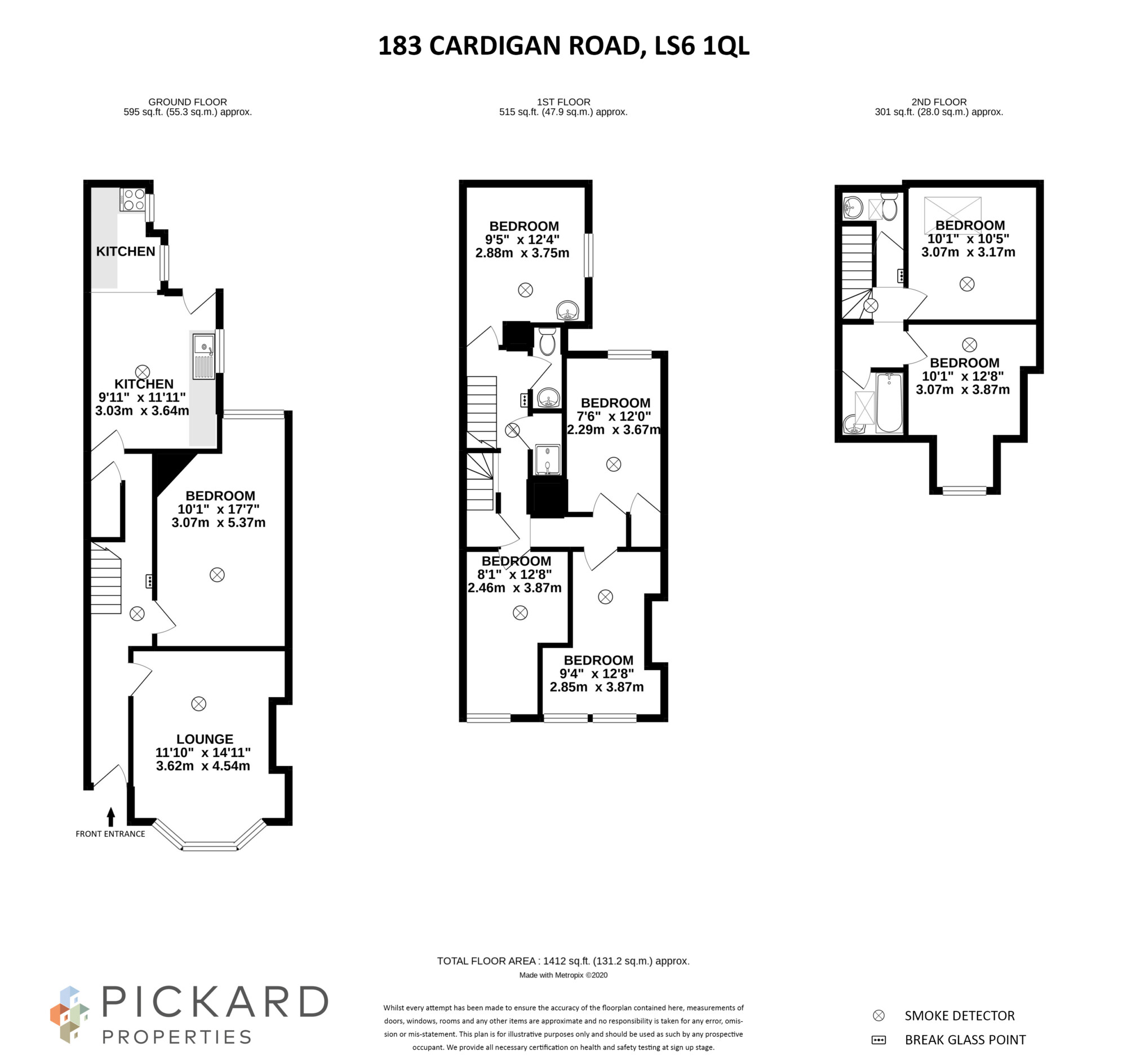 183 Cardigan Road, Hyde Park, Leeds, LS6 1QL Pickard Properties