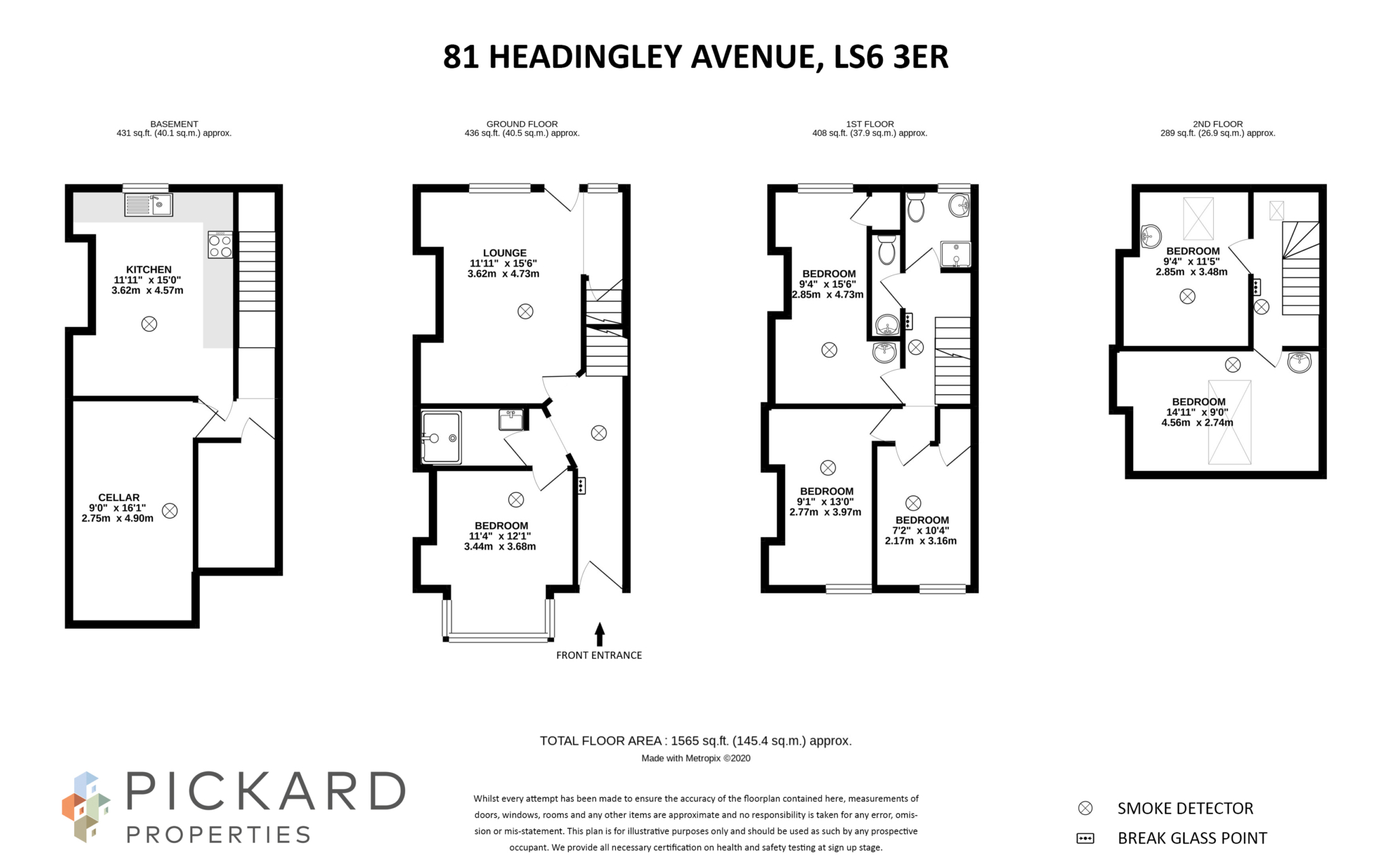 81 Headingley Avenue, Headingley, Leeds, LS6 3ER Pickard Properties